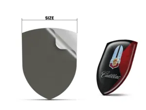 Cadillac Silikonabzeichen Auto Hochwertig Professionell Robust ST